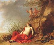LISSE, Dirck van der Sleeping Nymph after 1642 Spain oil painting artist